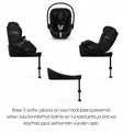 cybex cloud s turvakaukalon starttipaketti base s isofix-jalustalla wauva - ISOFIX turvakaukalot - 526002882-P - 22