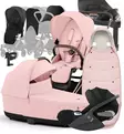 Cybex ePriam 4 Lastenvaunujen Starttipaketti lisävarusteilla peahc pink wauva - Yhdistelmävaunut - 521002373-PLVPP - 1