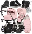 Cybex ePriam Lastenvaunujen Starttipaketti All-in-One Peach Pink wauva - Yhdistelmävaunut - 521002373-ASPPP - 1