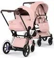 Cybex ePriam Style Sähköavusteiset Lastenvaunut rose gold peach pink wauva - Yhdistelmävaunut - 526000255-PYPP - 1