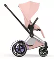 Cybex ePriam Style Sähköavusteiset Lastenvaunut Starttipaketti Cloud T turvakaukalolla ja jalustalla chrome brown peach pink wauva - Yhdistelmävaunut - 526000231SPYPP - 8