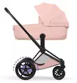 Cybex ePriam Style Sähköavusteiset Lastenvaunut Starttipaketti Cloud T turvakaukalolla ja jalustalla matt black peach pink wauva - Yhdistelmävaunut - 526000243SPYPP - 5