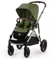 Cybex Gazelle S Lastenvaunujen Starttipaketti Cloud G turvakaukalolla ja jalustalla moss green wauva - Yhdistelmävaunut - 525000121-SP - 4