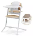 Cybex Lemo syöttötuoli starttipaketti sand white wauva - Syöttötuolit - 521003185-P - 1