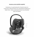 Cybex Priam Comfort Lastenvaunujen Starttipaketti Cloud T turvakaukalolla ja jalustalla - Yhdistelmävaunut - 526000011SP - 45