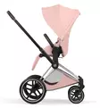 Cybex Priam Style Lastenvaunujen Starttipaketti Cloud T turvakaukalolla ja jalustalla chrome brown peach pink wauva - Yhdistelmävaunut - 526000201SPYPP - 6