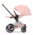 Cybex Priam Style Lastenvaunut chrome brown peach pink wauva - Yhdistelmävaunut - 526000201-PYPP - 6