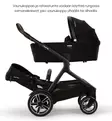 Nuna Demi Next yhdistelmävaunut sisarusrattaat Caviar musta wauva - Yhdistelmävaunut - ST17900CVRGL-P - 29