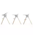 Stokke Clikk Bamboo Syöttötuoli Starttipaketti cloud grey wauva - Syöttötuolit - 695801-P - 6