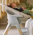 Stokke Clikk Bamboo Syöttötuoli Starttipaketti glacier green wauva - Syöttötuolit - 695804-P - 8