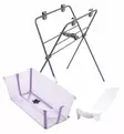 Stokke Flexi Bath lasten kylpyamme starttipaketti Lavender Wauva - Vauvan kylvettäminen - 531914-P - 1