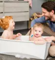 Stokke flexi bath vauvan lasten kylpyamme kylvetystuki wauva - Vauvan kylvettäminen - 535913-P - 5