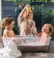 Stokke flexi bath vauvan lasten kylpyamme kylvetystuki wauva - Vauvan kylvettäminen - 535914-P - 8
