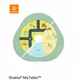 Stokke MuTable V2 Leikkipöytä & Tuolit Starttipaketti Lelusäkillä green wauva - Leikkipöydät ja -tuolit - 627003-KP - 13