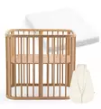 Stokke Nighti Mini Pinnasänky Starttipaketti patjalla ja unipussilla - Pinnasängyt ja kehdot - 705401-KP - 1