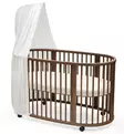 Stokke Sleepi Mini V3 All-in-one Starttipaketti + Jatkopalapaketti warm Brown wauva - Pinnasängyt ja kehdot - 591304-AIOSP - 3