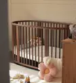 Stokke Sleepi V3 Jatkopala Starttipaketti pinnasänkyyn warm brown wauva - Pinnasängyt ja kehdot - 592104-P - 2