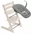 Stokke Tripp Trapp tuoli + Newborn Set Starttipaketti whitewash wauva - Syöttötuolit - 100105-NBP - 1