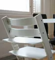 Stokke Tripp Trapp tuoli + Newborn Set Starttipaketti White wauva - Syöttötuolit - 100107-NBP - 9