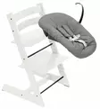 Stokke Tripp Trapp tuoli + Newborn Set Starttipaketti White wauva - Syöttötuolit - 100107-NBP - 1