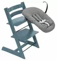 Stokke Tripp Trapp tuoli + Newborn Set Starttipaketti fjord blue wauva - Syöttötuolit - 100138-NBP - 1