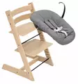 Stokke Tripp Trapp tuoli + Newborn Set Starttipaketti oak natural wauva - Syöttötuolit - 495201-NBP - 1