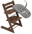 Stokke Tripp Trapp tuoli + Newborn Set Starttipaketti oak warm brown wauva - Syöttötuolit - 495206-NBP - 1
