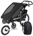 Thule Chariot Sport 2 Urheilurattaan Starttipaketti All-Terrain setillä ja repulla wauva - Urheilu- ja juoksurattaat - 10201031-P - 1