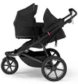 Thule Urgan Glide 3 Double Yhdistelmävaunut sisaruksille black wauva - Kaksos- ja sisarusrattaat - 10101998-P - 1