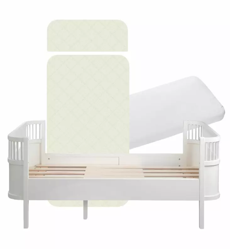 Sebra jatkettava lastens=C3=A4nky patjalla starttipaketti wauva - Lastensängyt - 200130046-P - 1