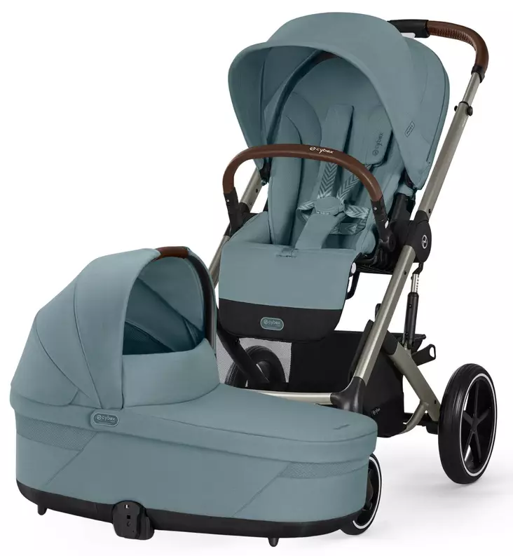 Cybex Balios s lux yhdistelmävaunut lastenvaunut stormy blue wauva - Yhdistelmävaunut - 524001195-P - 1