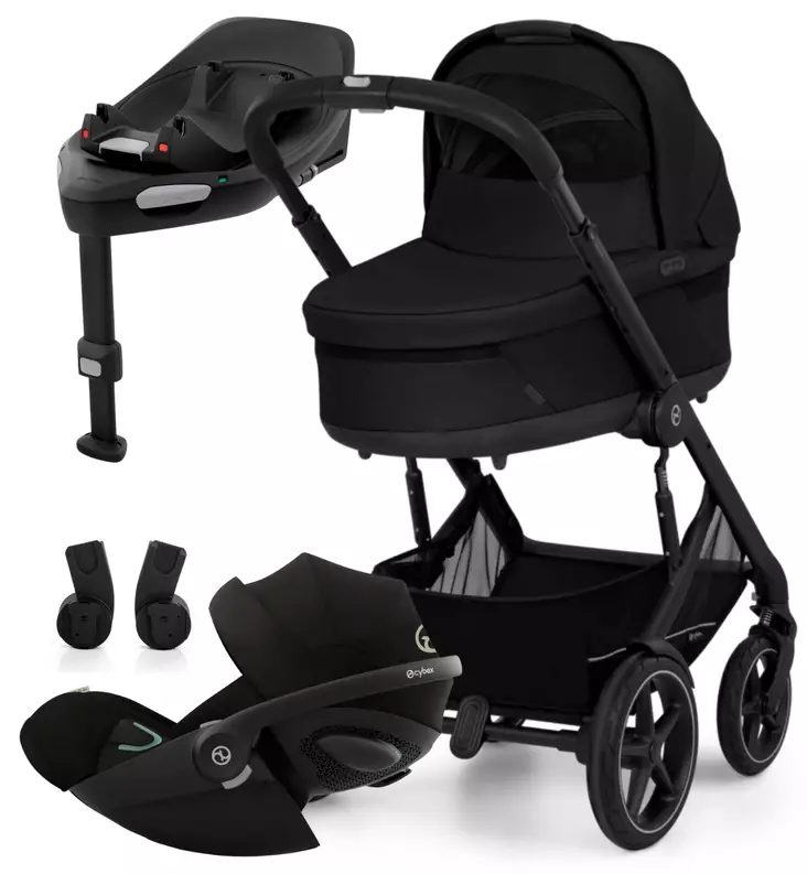Cybex Talos S Lux Lastenvaunujen Starttipaketti Cloud G turvakaukalolla ja Base G jalustalla wauva - Yhdistelmävaunut - 525000799-SP - 1