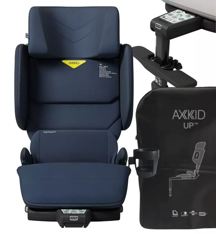 Axkid UP Turvavyöistuin Starttipaketti coastal glacier lake blue wauva - Turvavyöistuimet lapselle - 27050141-IP - 1