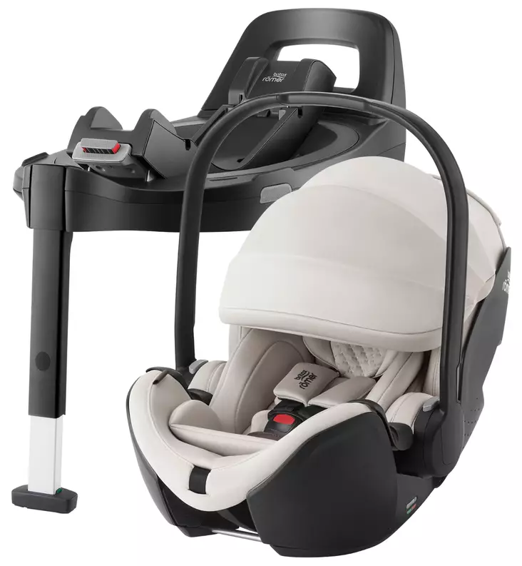 Britax Baby-Safe Pro Turvakaukalo Starttipaketti Vario Base 5Z jalustalla wauva - ISOFIX turvakaukalot - 2000039636-P - 1