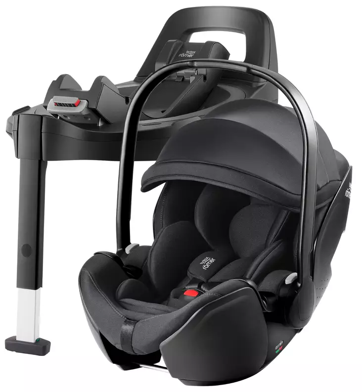 Britax Baby-Safe Pro Turvakaukalo Starttipaketti Vario Base 5Z jalustalla wauva - ISOFIX turvakaukalot - 2000040835-P - 1