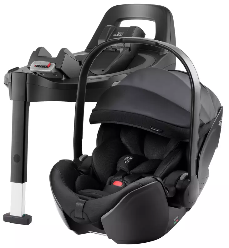 Britax Baby-Safe Pro Turvakaukalo Starttipaketti Vario Base 5Z jalustalla wauva - ISOFIX turvakaukalot - 2000040837-P - 1