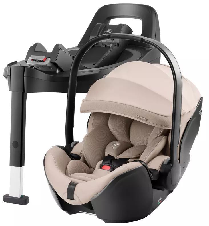 Britax Baby-Safe Pro Turvakaukalo Starttipaketti Vario Base 5Z jalustalla wauva - ISOFIX turvakaukalot - 2000040841-P - 1