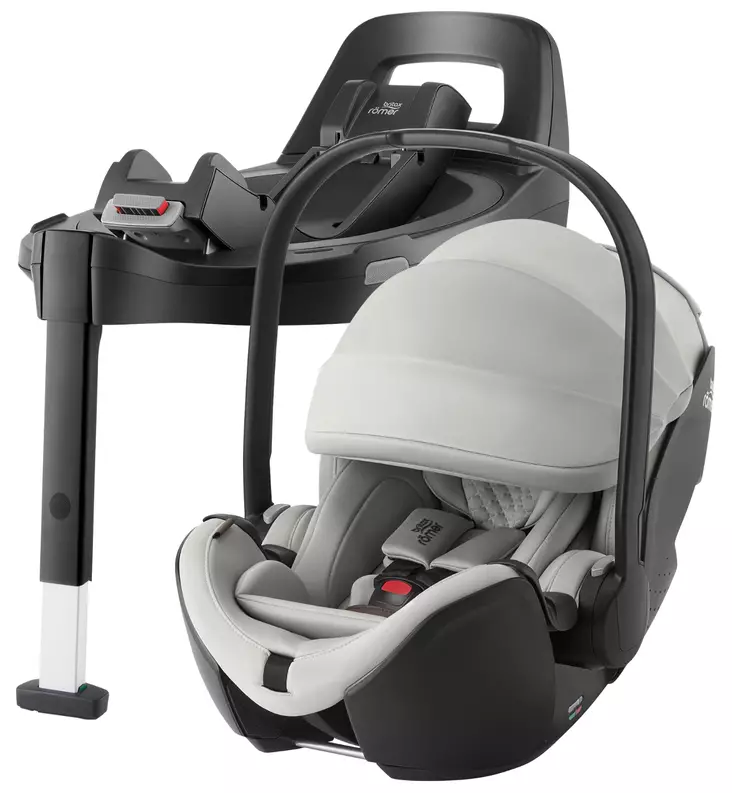 Britax Baby-Safe Pro Turvakaukalo Starttipaketti Vario Base 5Z jalustalla wauva - ISOFIX turvakaukalot - 2000040843-P - 1