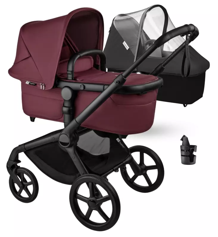 Bugaboo Fox5 Renew Lastenvaunujen Starttipaketti sadesuojalla ja mukitelineellä wauva - Yhdistelmävaunut - 100051109-MP - 1