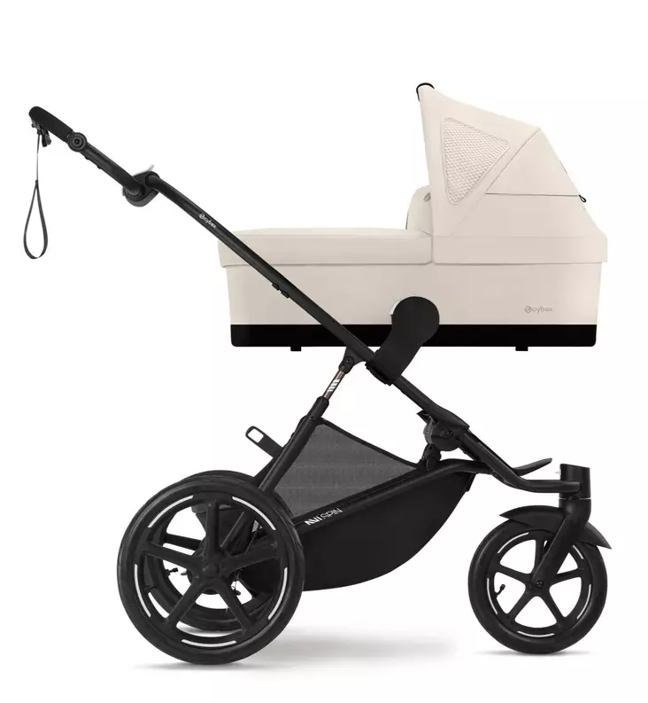 Cybex Avi Spin juuoksurattaat yhdistelmävaunut Seashell Beige Wauva - Yhdistelmävaunut - 524000743-P - 1