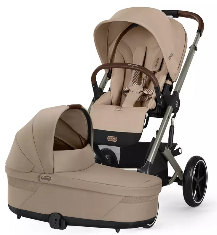 Cybex Balios s lux yhdistelmÃ¤vaunut lastenvaunut almond beige wauva - Yhdistelmävaunut - 524001211-P - 1