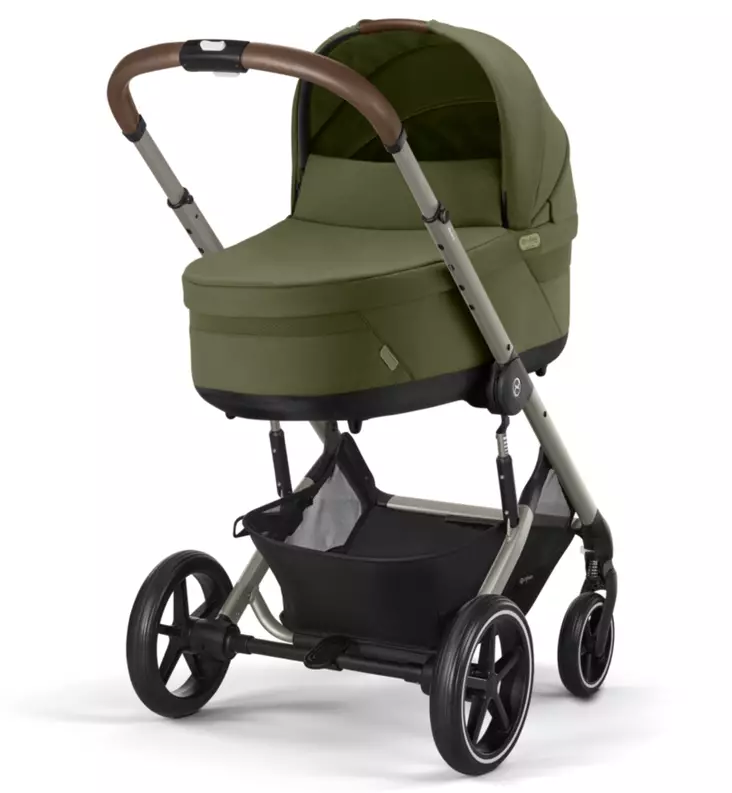 Cybex Balios S Lux Yhdistelmävaunut moss green wauva - Yhdistelmävaunut - 525000105-P - 1