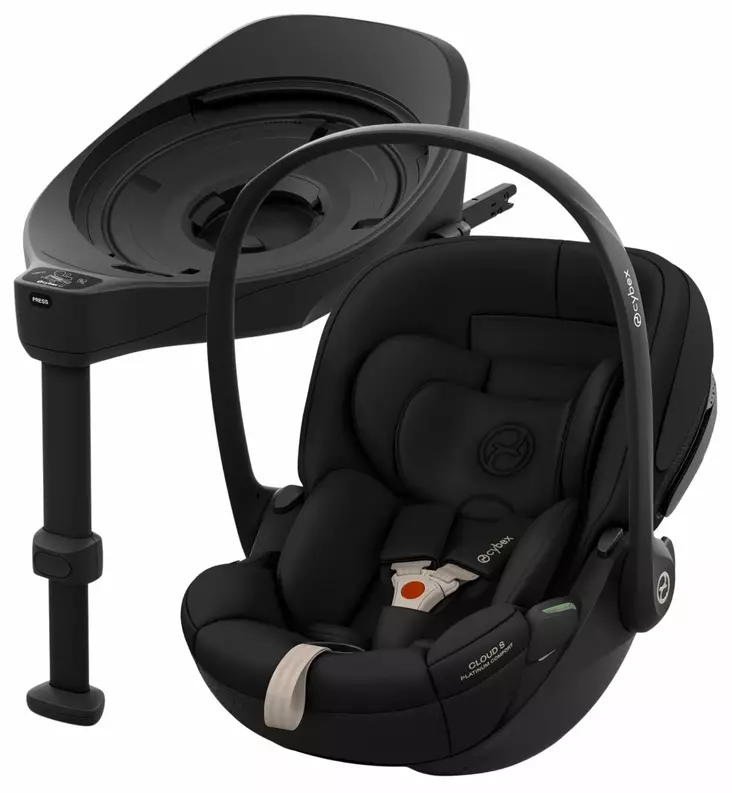cybex cloud s turvakaukalon starttipaketti base s isofix-jalustalla wauva - ISOFIX turvakaukalot - 526002166-P - 1