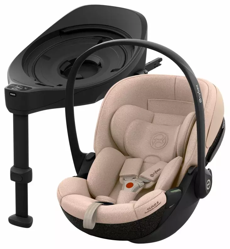 cybex cloud s turvakaukalon starttipaketti base s isofix-jalustalla wauva - ISOFIX turvakaukalot - 526002866-P - 1