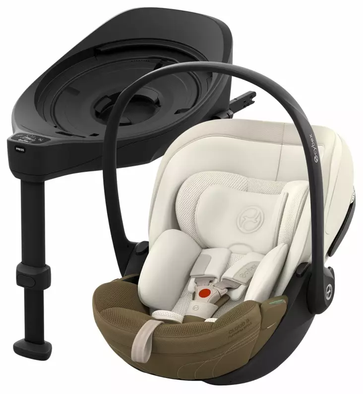 cybex cloud s turvakaukalon starttipaketti base s isofix-jalustalla wauva - ISOFIX turvakaukalot - 526002898-P - 1