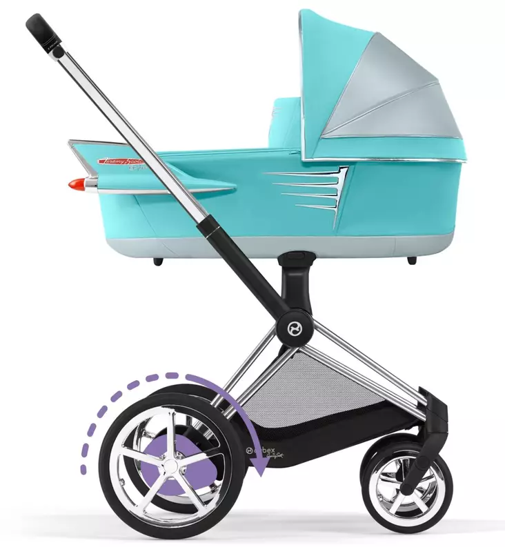 Cybex ePriam4 Sähköavusteiset Yhdistelmävaunut, Fashion jeremy scott car wauva - Yhdistelmävaunut - 524000395-P - 1