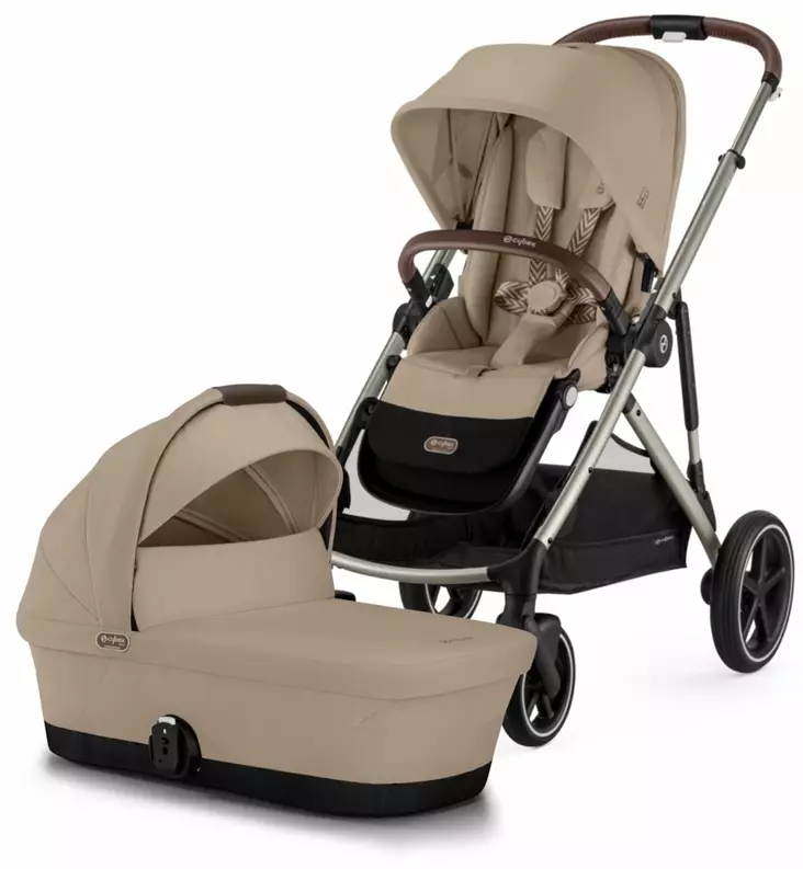 Cybex Gazelle S yhdistelmävaunut Almond Beige Wauva - Yhdistelmävaunut - 522005243-P - 1