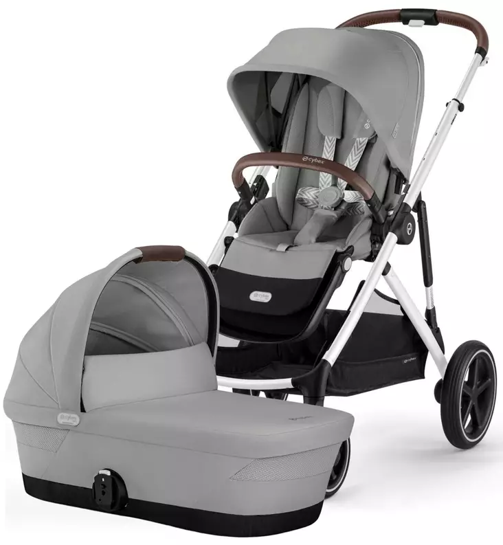 Cybex gazelle s yhdistelmävaunut stone grey wauva - Yhdistelmävaunut - 524001289-P - 1