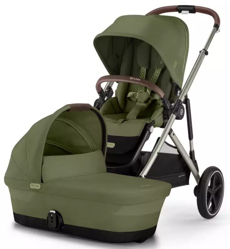 Cybex Gazelle S Yhdistelmävaunut moss green wauva - Yhdistelmävaunut - 525000121-P - 1