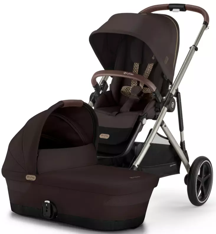 Cybex Gazelle S Yhdistelmävaunut chocolate Brown Wauva - Lastenrattaat - 525000129-P - 1